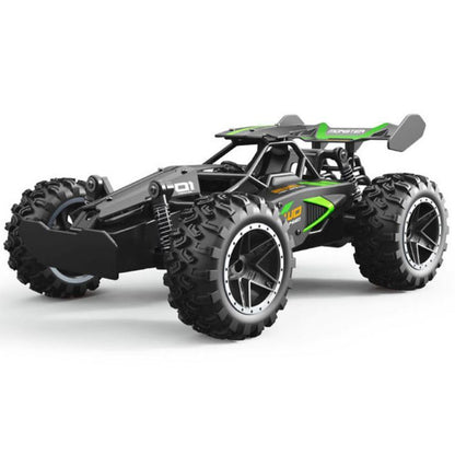 2.4G remote control car, high-speed off-road car, remote control toy for kids, four-wheel drive car, RC car with lights, outdoor toy Australia, gift for kids - Black - Size Dual-batteries