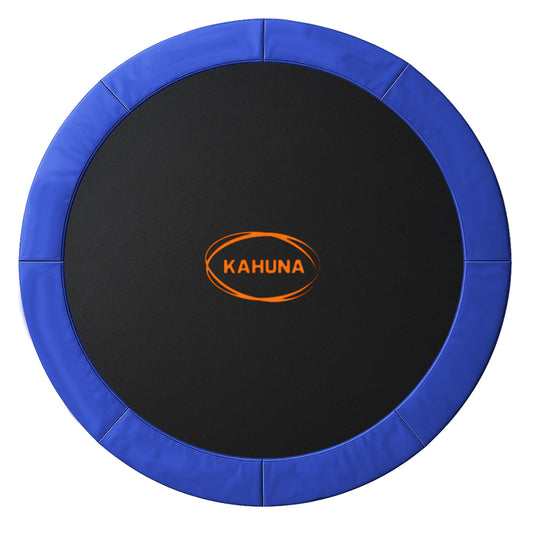 Kahuna 10ft Replacement Trampoline Safety Pad Cover and Jumping Spring Mat - Blue